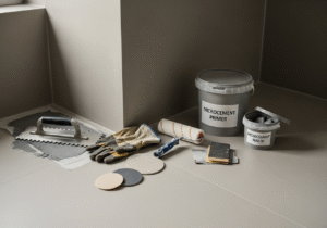 Mikrocement w łazience DIY: Czy warto ryzykować? Najczęstsze błędy wykonawcze.