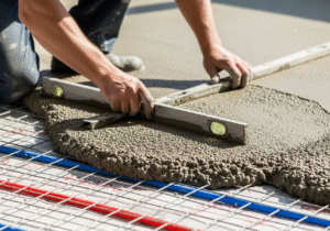 Jak prawidłowo wykonać jastrych cementowy na ogrzewaniu podłogowym? Detale, które decydują.